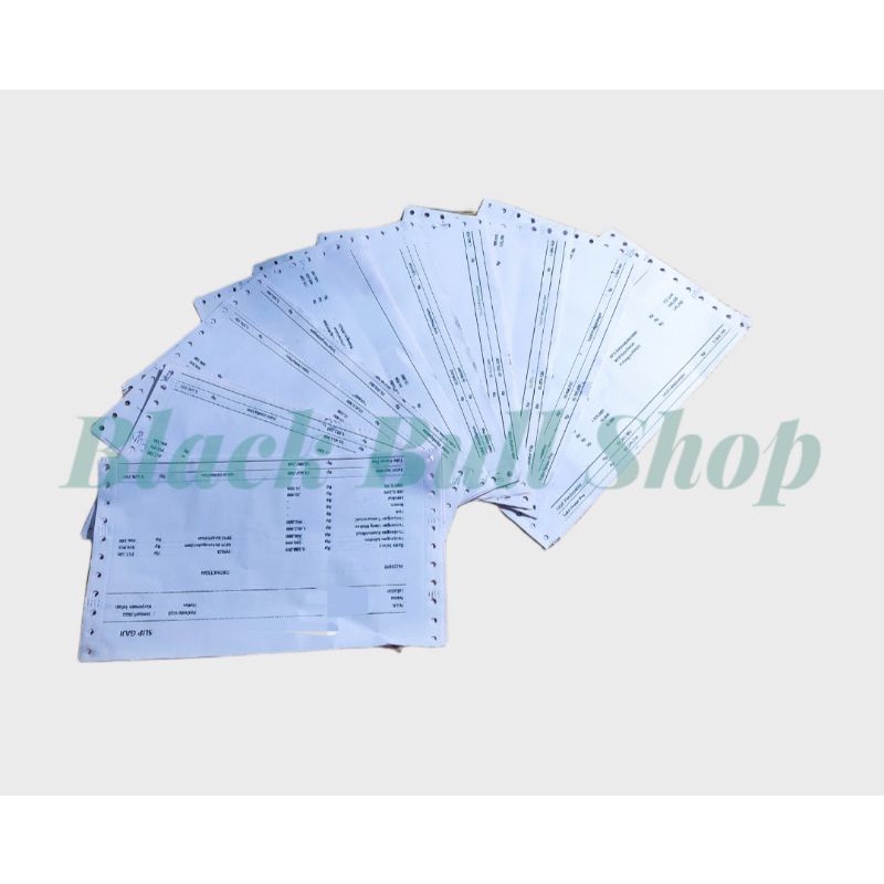 Print Out Hard Slip Payroll Gajian Karyawan