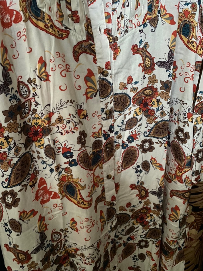 Lerosetz - Dress Wanita | Gamis Print Batik Butterfly