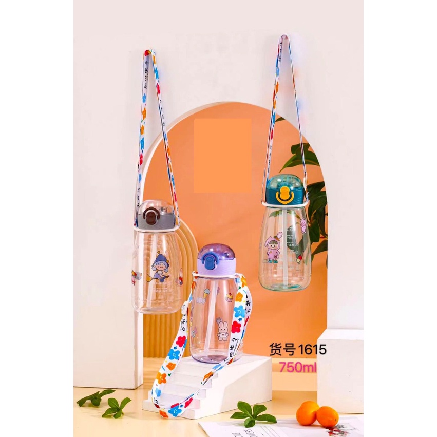 BOTOL MINUM/TUMBLR ANAK KARAKTER KODE 1615 750ML