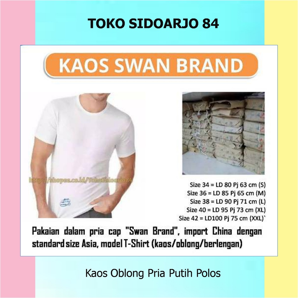 Kaos Oblong Pria Putih Polos Swan Brand Kaos Dalam Atasan Cowok Dewasa Murah swandbrand swandbranduk kaosoblongputih kaosoblongputih kaosoblongputihpoloslenganpanjang kaosoblong kaosoblongmurah kaosoblongcewek kaosoblonganak kaosoblongbayi