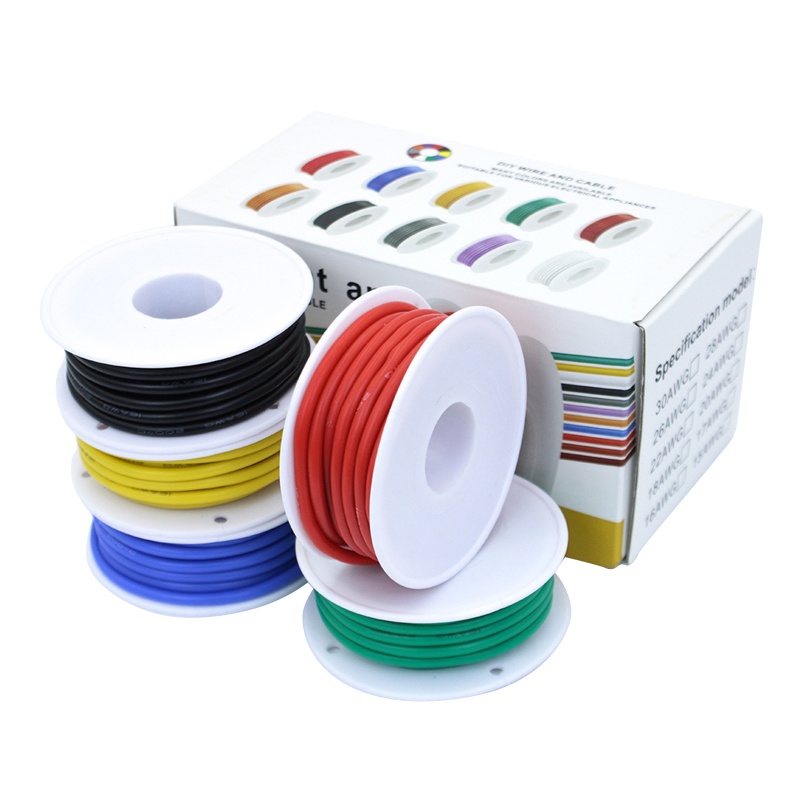 Kabel Kawat Silikon Flexible Untuk Elektronik