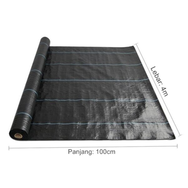 Weedmat Weed Mat Easy Grow 4 m 4m Mulsa Tanaman Anti Gulma Rumput Liar