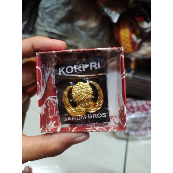 Lencana korpri / Pin korpri