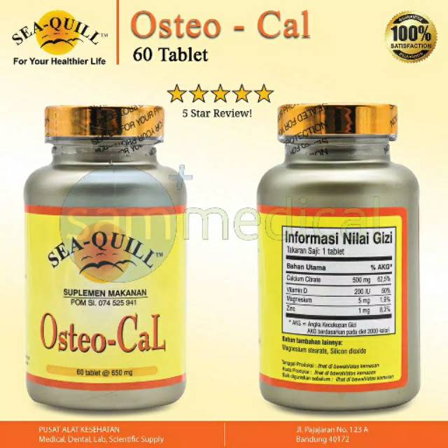 Osteocal Sea quill 60 softgel.
