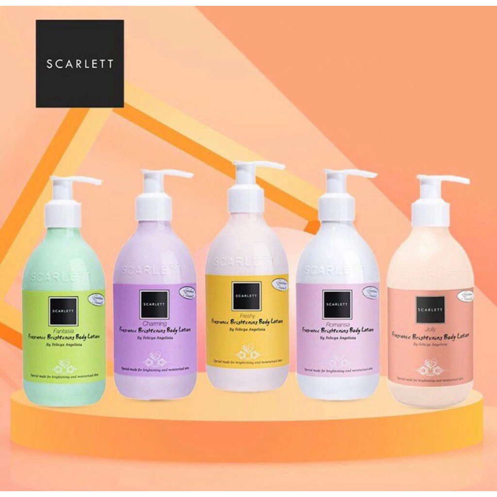 SCARLETT HAND & BODY LOTION 300ML