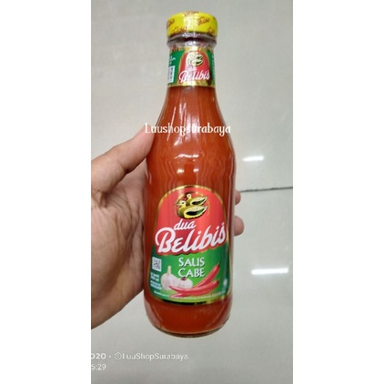 

Saus Cabe Dua belibis 340ML Botol kaca