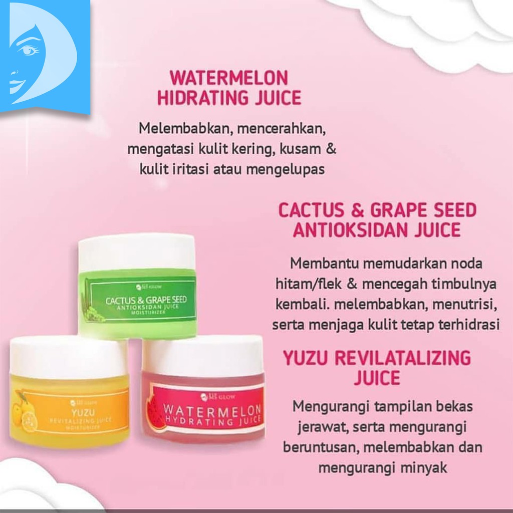 Ms Glow Moisturizer Juice Pelembab Wajah / Hydrating Juice Ms Glow Original