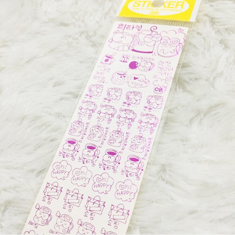 

Sticker Korea Cute Journal Diary Scrapbook Art Import