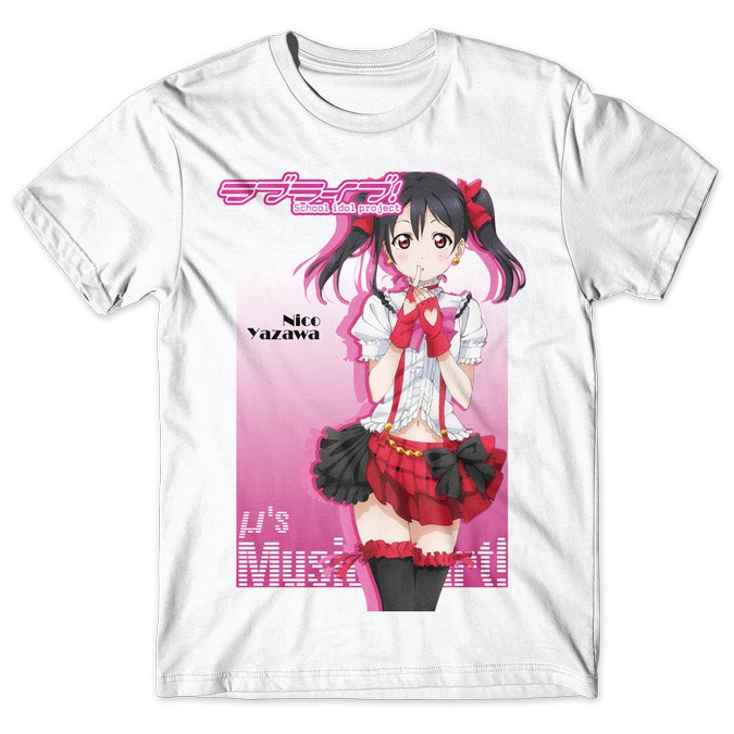 Nico Yazawa – Love Live School Idol Project Anime T-Shirt/Kaos Anime