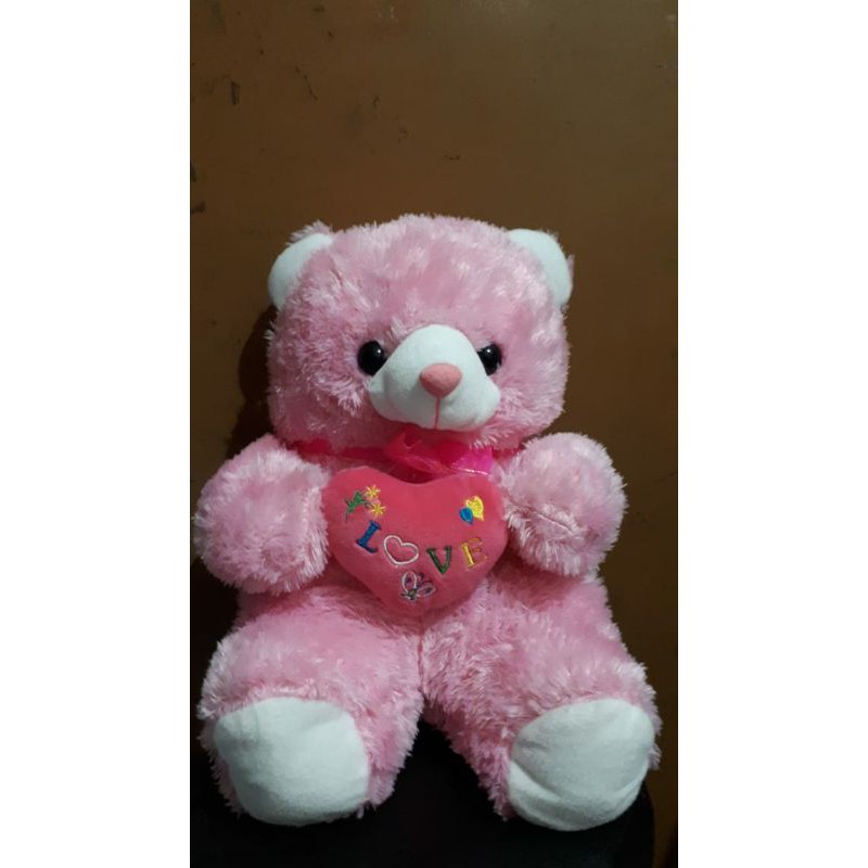 Boneka Bear Rasfur Love L