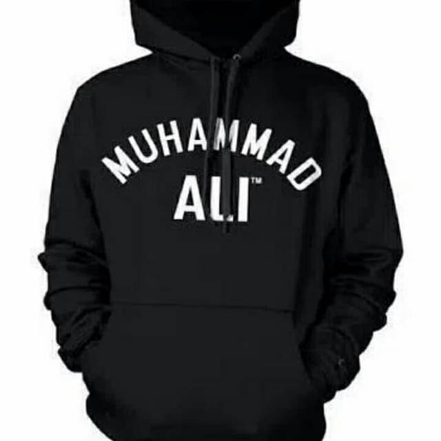 Jaket Hoodie Sweater Zipper MUHAMMAD ALI