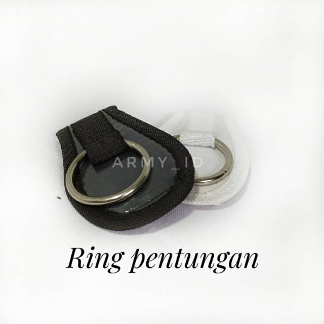 Ring Pentungan hitam dan putih