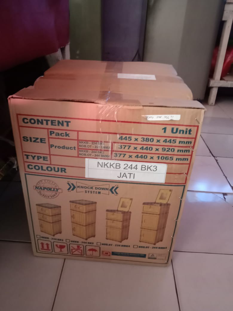 Lemari Nkkb 244 Jati Lemari Pakaian Kombinasi