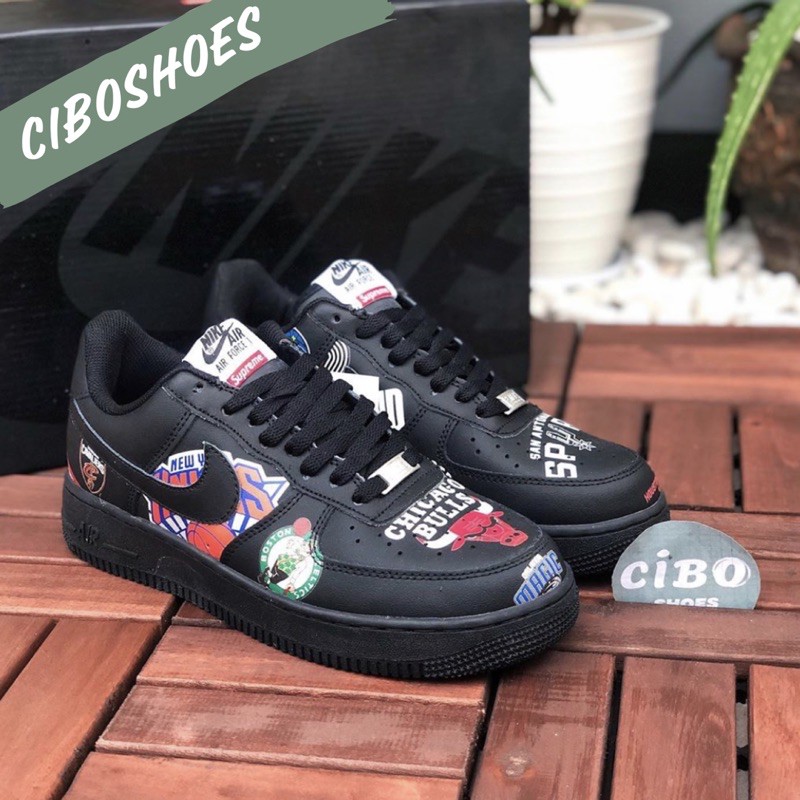 supreme black airforce