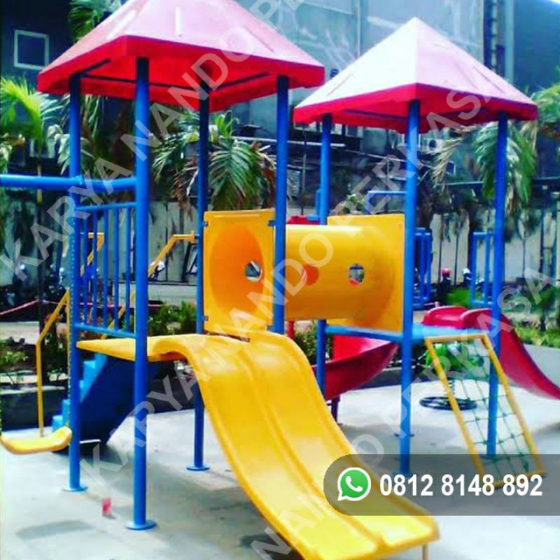 mainan playground outdoor prosotan taman bermain