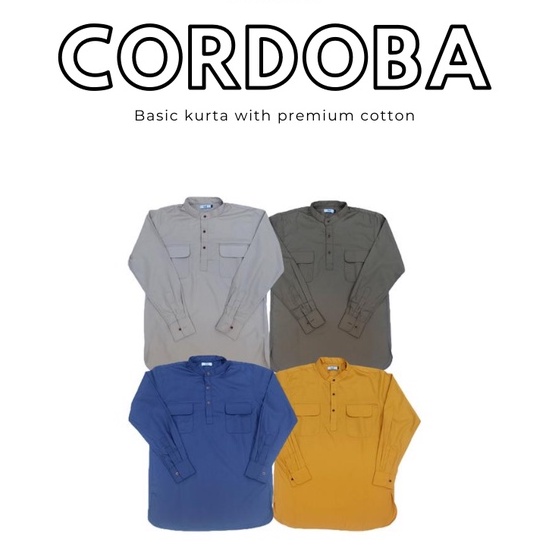 Cordoba Kemeja Koko / Baju Muslim Pria by Layl Muslim Concept