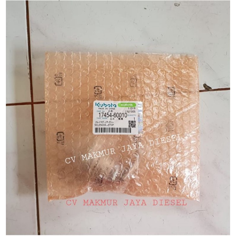 Solenoid/Engine Stop 17454-60010 12V Kubota