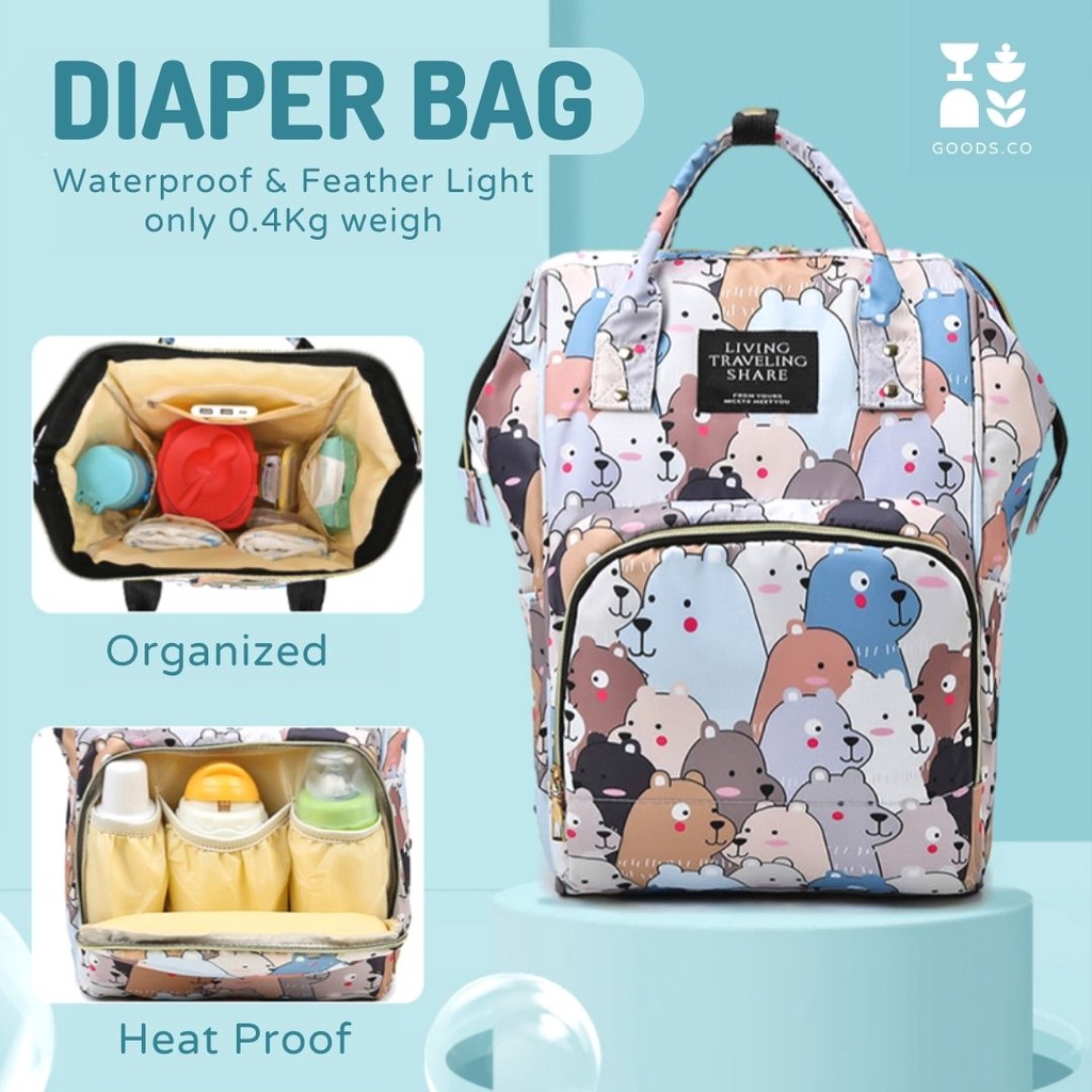 Tas Bayi Traveling Diaper Bag Traveling Tas Bayi Tas Popok Bayi Tas Ransel Mommy