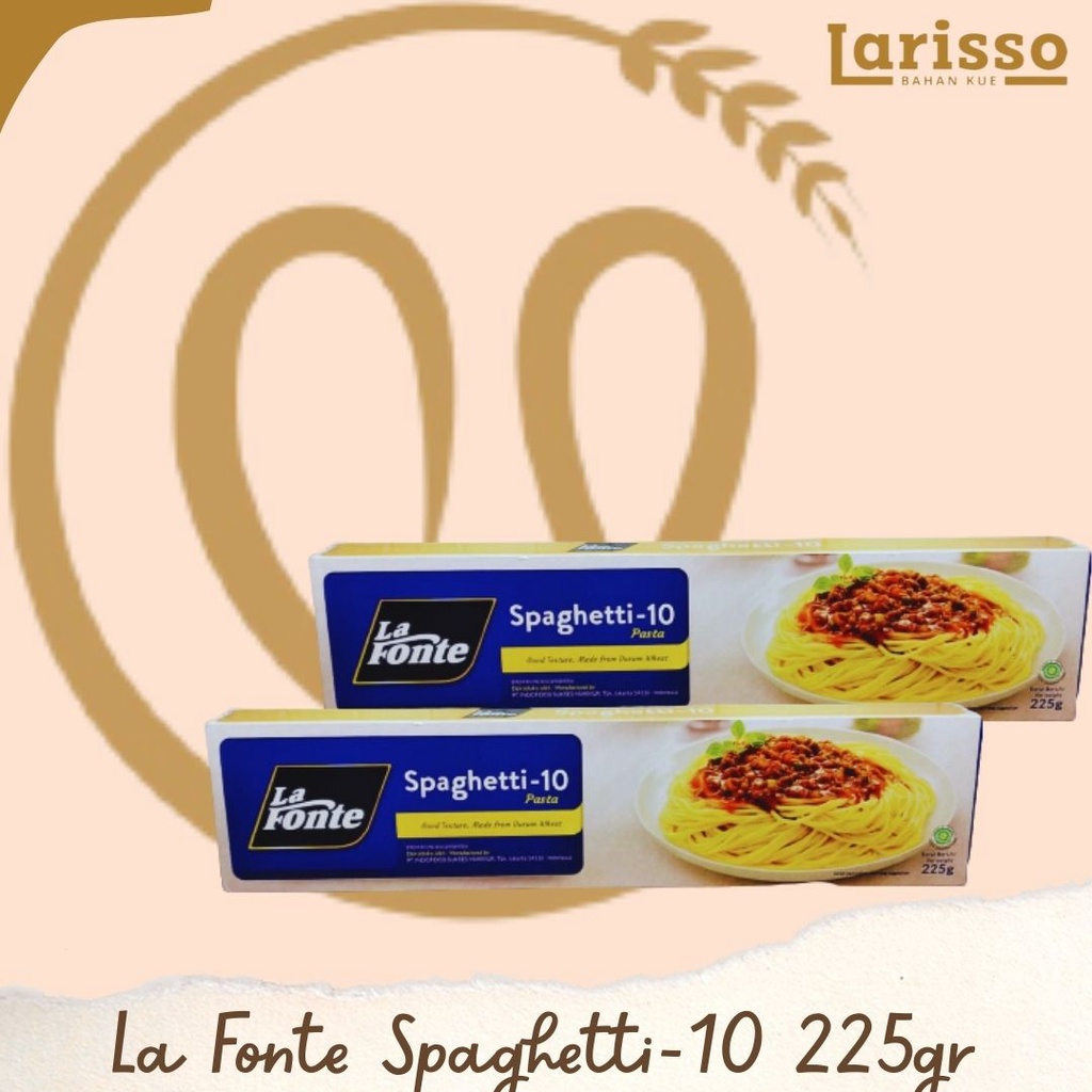 

LA FONTE PASTA SPAGHETTI-10 225GR