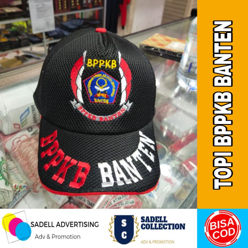 Topi Bppkb Banten Topi Jaring Bppkb Banten Bordir