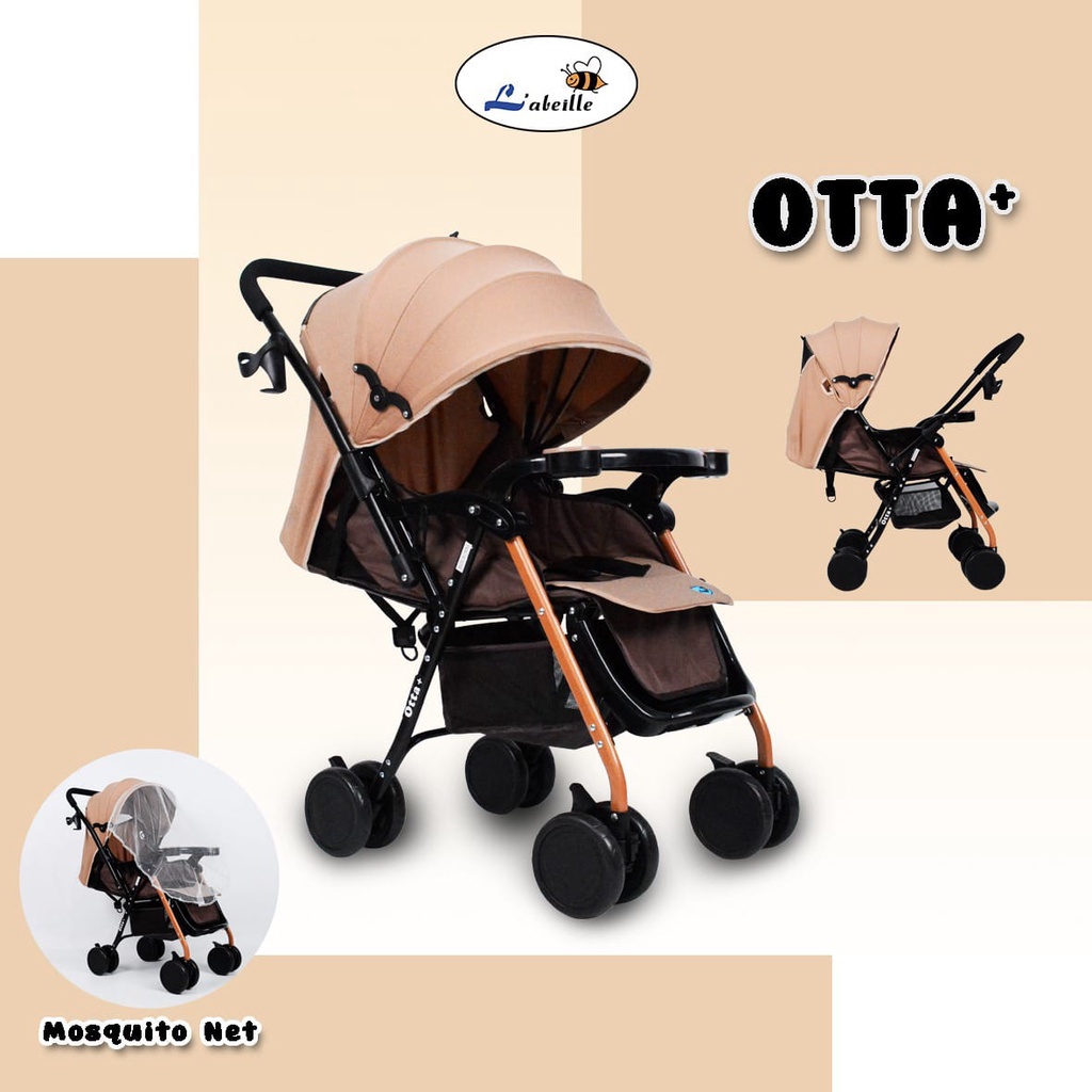Makassar - Labeille A919 Stroller Baby Otta+ Reversible Handle / Labeile L'abeile L'abeille A 919 Otta+