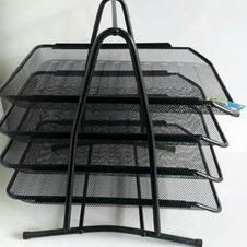 

Free Bubble Wrap (2KG) DOCUMENT TRAY 4 SUSUN / RAK DOKUMEN 4 TINGKAT| FILE DOCUMENT TRAY| WADAH DOCUMEN 4 SUSUN | RAK DOKUMEN 4 SUSUN| RAK FILE|Rak Dokumen Kertas Elevated Letter Tray 4 Susun Besi