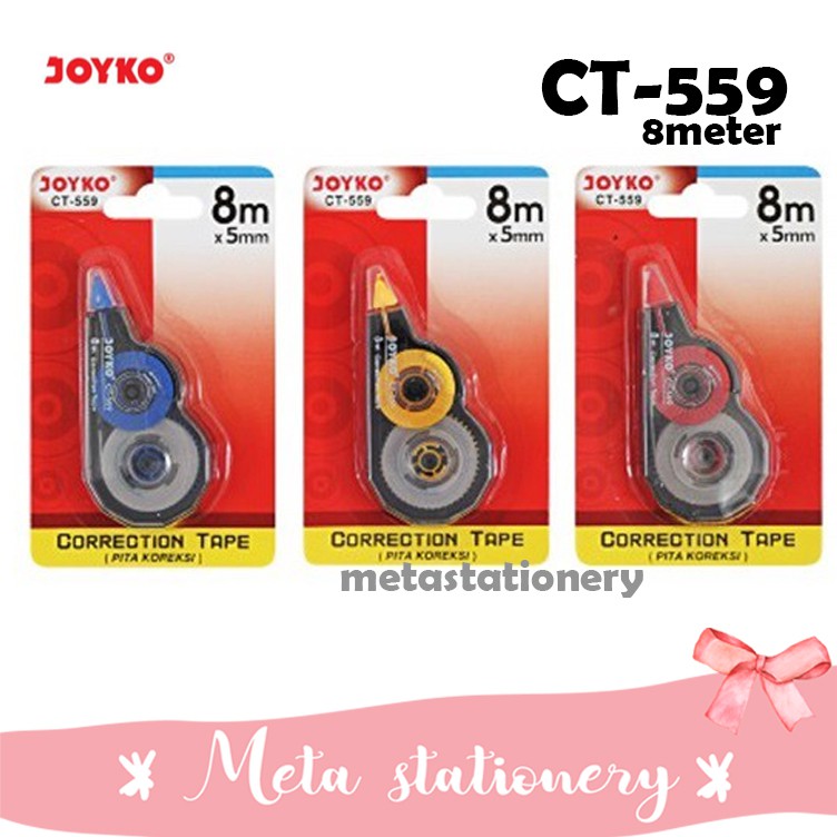 

Tip-ex Kertas / Correction Tape Joyko Ct-559