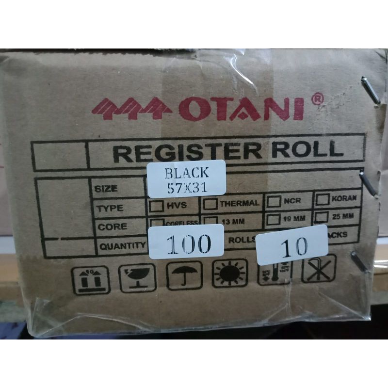 

Kertas Struk Kasir EDC Thermal Paper Rol 57 X 31 mm isi 10