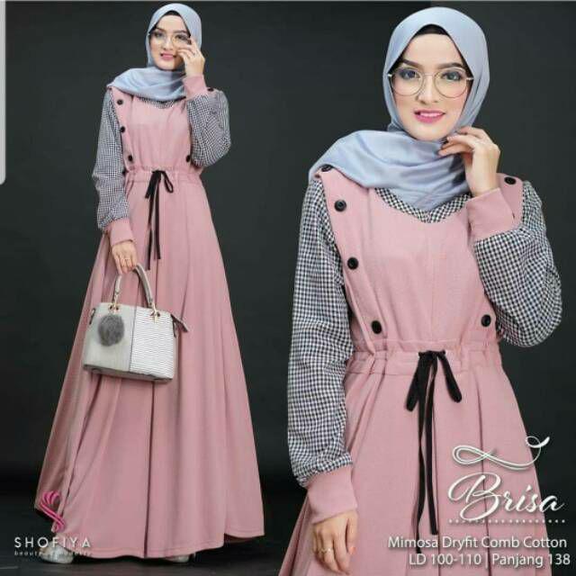 BRISA MAXI DRESS-Pink