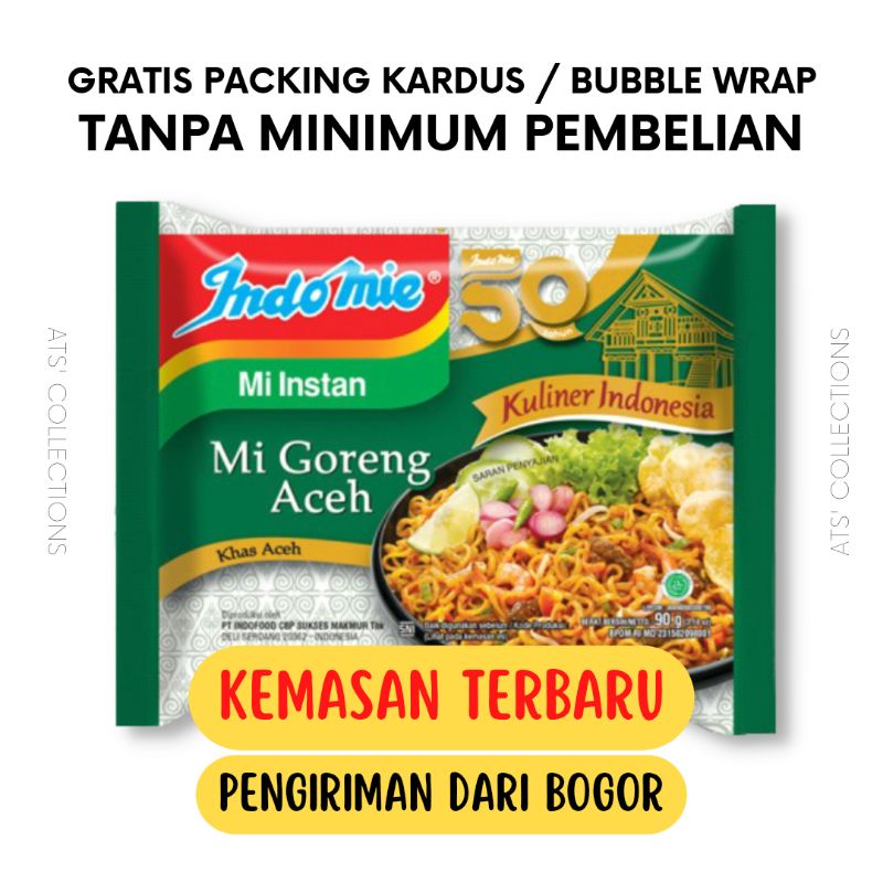 Jual Indomie Mi Goreng Aceh Mi Instan Khas Aceh Shopee Indonesia