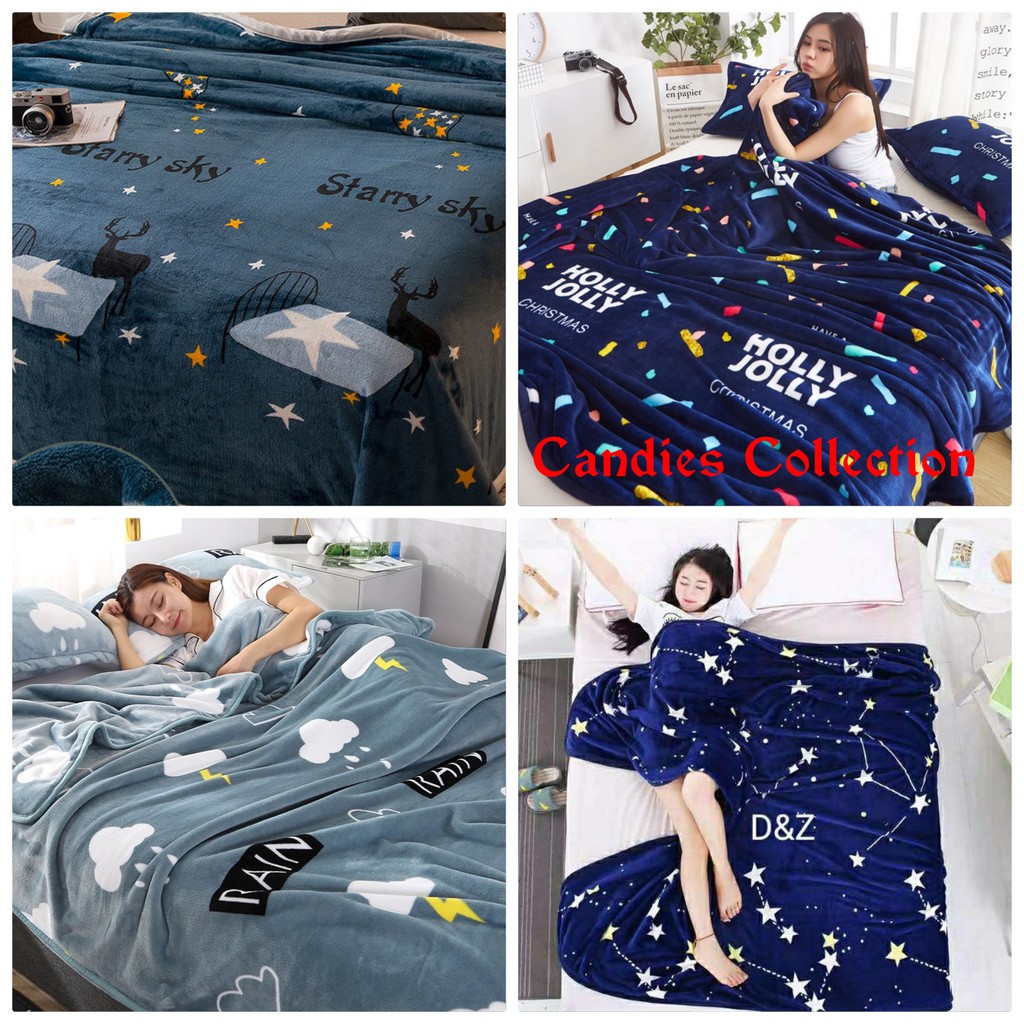 Selimut Bulu Dewasa Ukuran 180 x 200 Cm-6