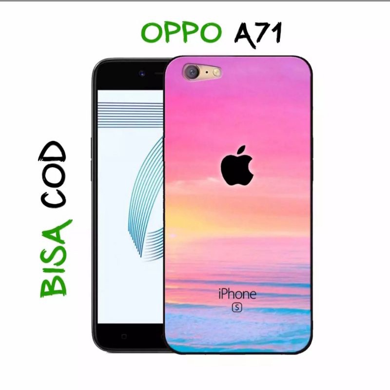 SHOWCASE CASE OPPO A71 DESIGN AESTHETIC APPLE SERIES