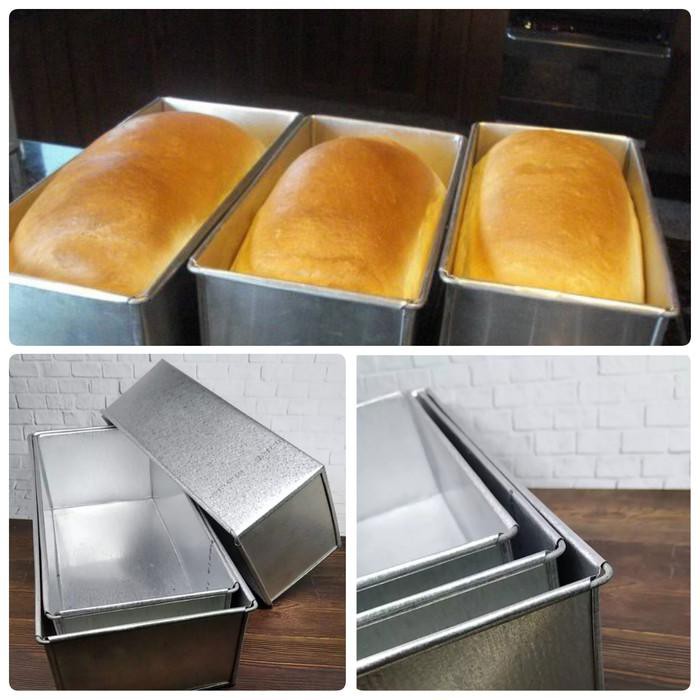 Baking / Loyang Roti Tawar 3 Pcs Ukuran Berbeda / Cetakan Roti Tawar / Manis
