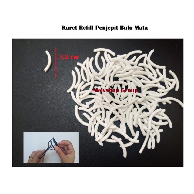 ✿ELYSABETHME✿ Karet refill galenco isi ulang per pcs