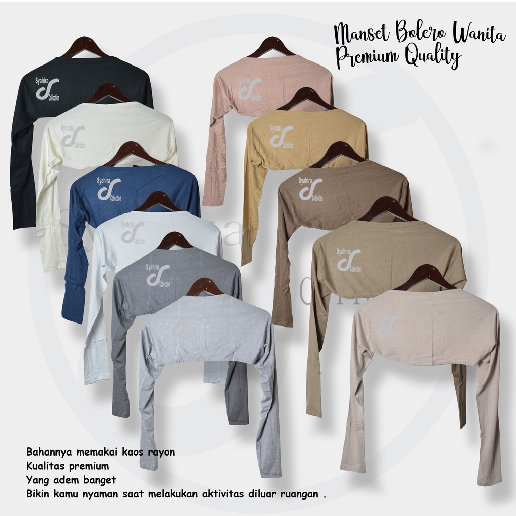 MANSET TANGAN SAMBUNG BOLERO MANSET BOLERO