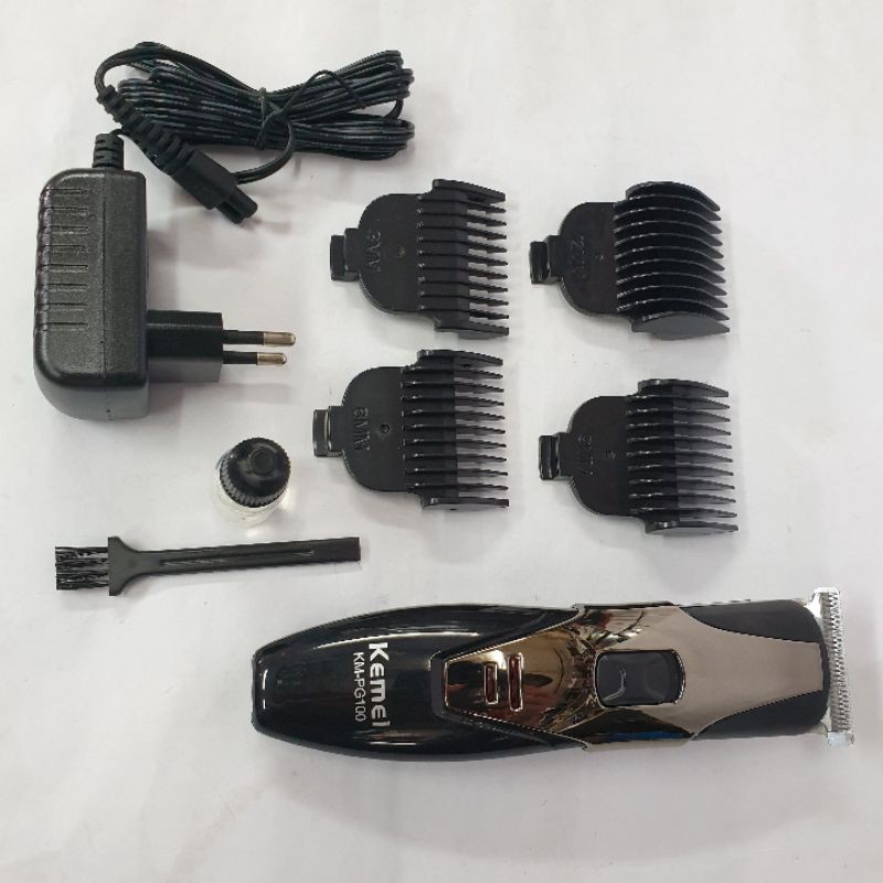 CUKURAN RAMBUT KEMEI KM PG100 ALAT MESIN CUKUR RAMBUT CAS DAN CHARGE HAIR CLIPPER YANG MURAH