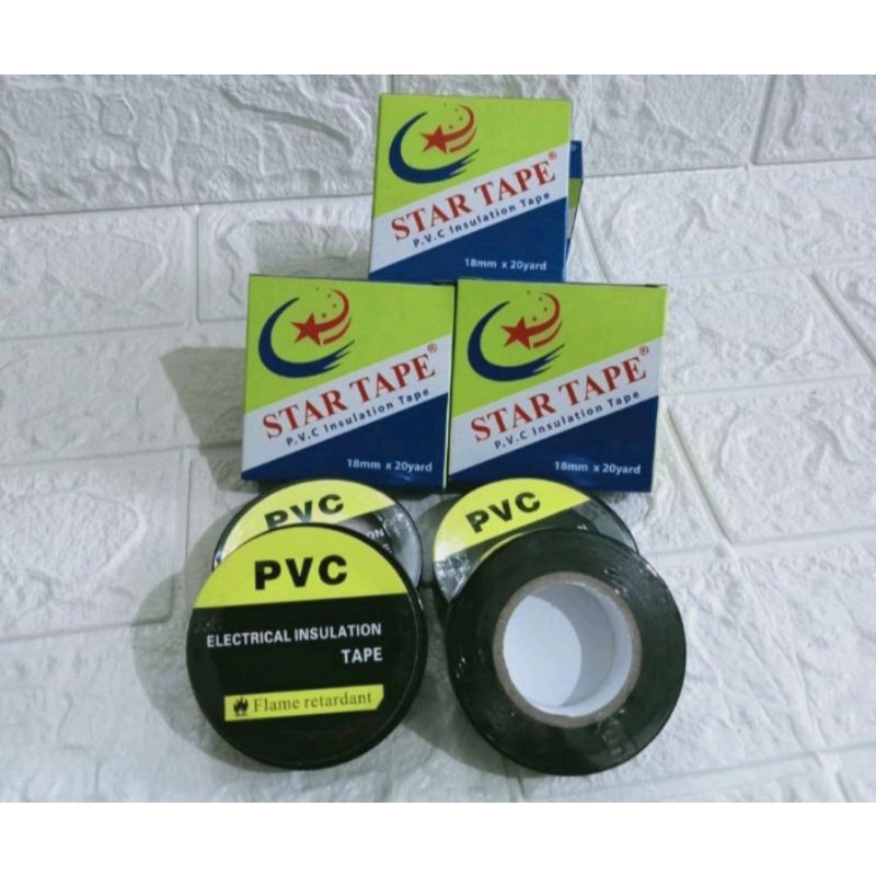 

solasi star tape isolasi star tape 20 yard 3/4