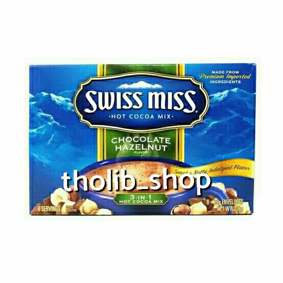 

swiss miss hot cocoa mix chocolate hazelnut 208gr