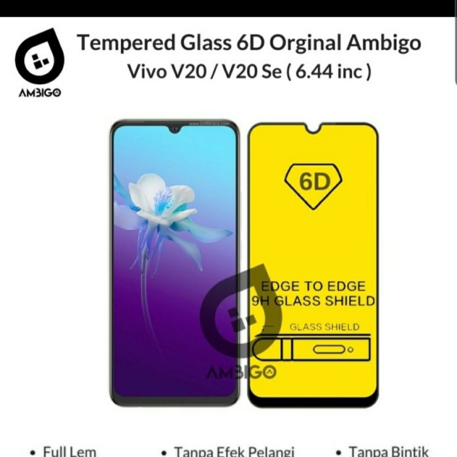 VIVO S1 PRO Z1 PRO X50 X50 PRO V20 V20SE TEMPERED GLASS FULL COVER 6D 9D 11D SCREEN GUARD