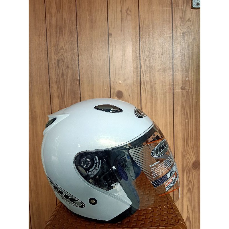 HELM INK CENTRO ORI (ongkir 2 kg)-Putih