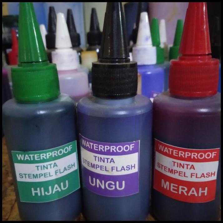 

Daisydooo | Tinta Stempel Warna Flash Waterproof,Tinta Permanen,Anti Luntur 100 Ml