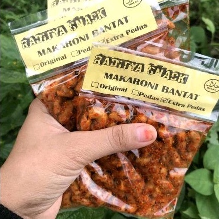 

MAKARONI BANTET 50 GRAM RadityaSnack