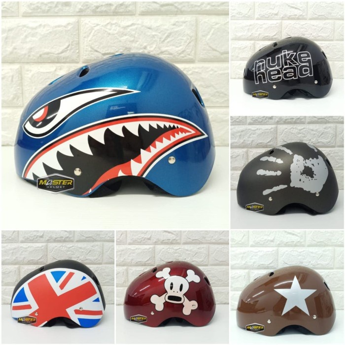 HELM SEPEDA NVR MOTIF HELM SEPEDA BMX HELM SEPEDA MURAH