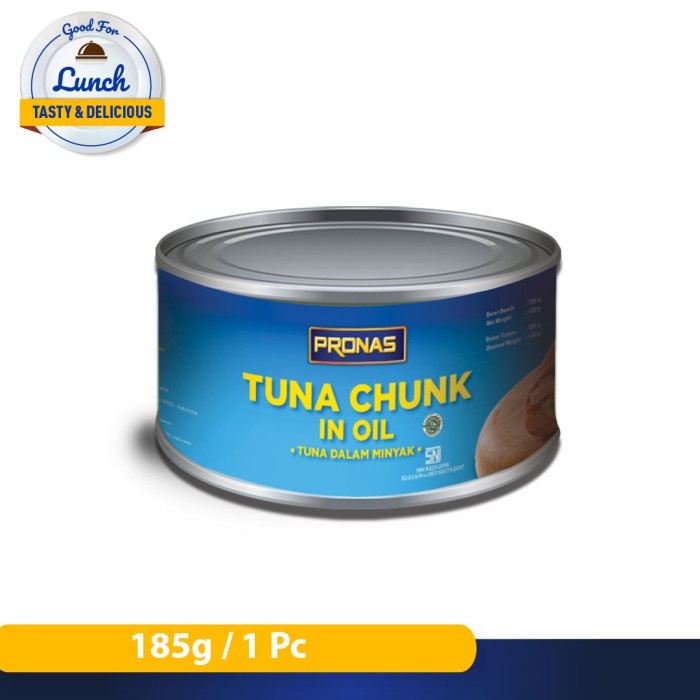 

asa457a Pronas Tuna Chunk In Oil 185 G Xa20X1