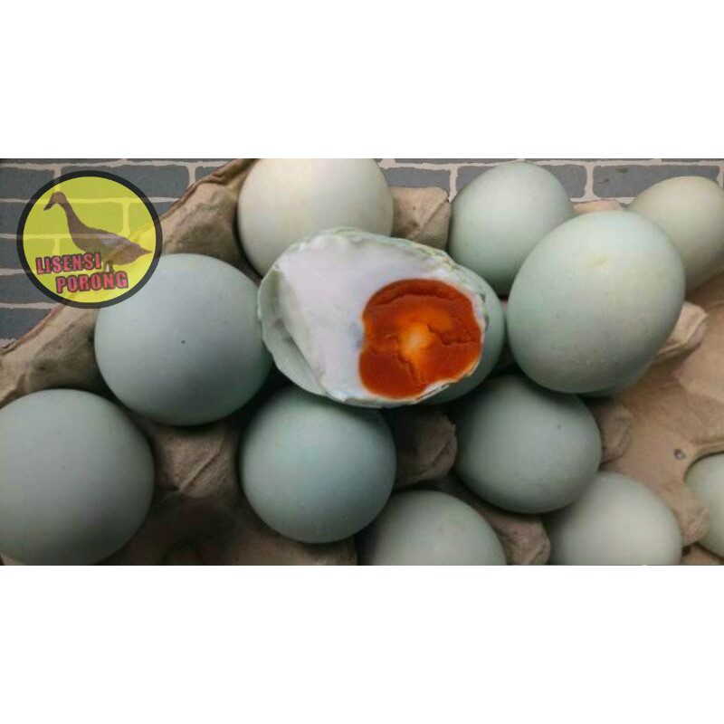 

(TERMURAH) Telur Asin / Telur Bebek Asin MATANG & MASIR Grade B (LISENSI PORONG)