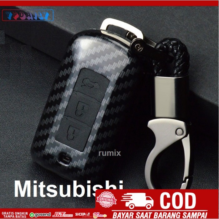 

Mitsubishi Key Case Kunci Cover Outlander Pajero Xpander 2 3 Tombol