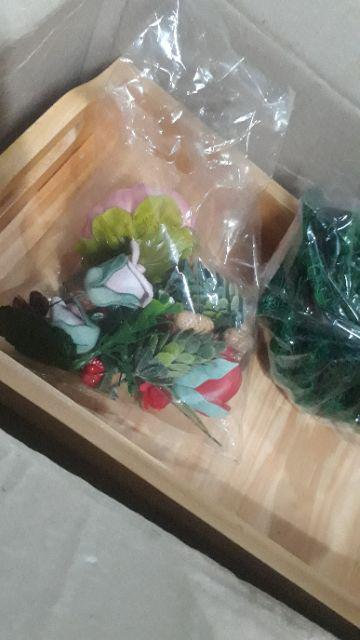 Nampan Kayu Uk.<br />28x18x4cm