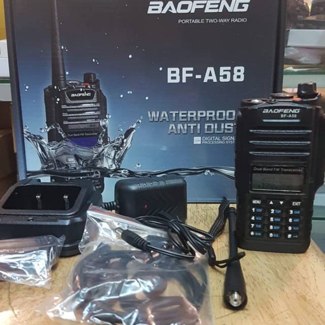 HT BAOFENG TYPE BF-A58 WATERPROOF DUALBAND