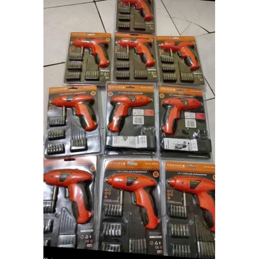FISCH Mesin Bor Baterai Cordless Screwdriver TS601200