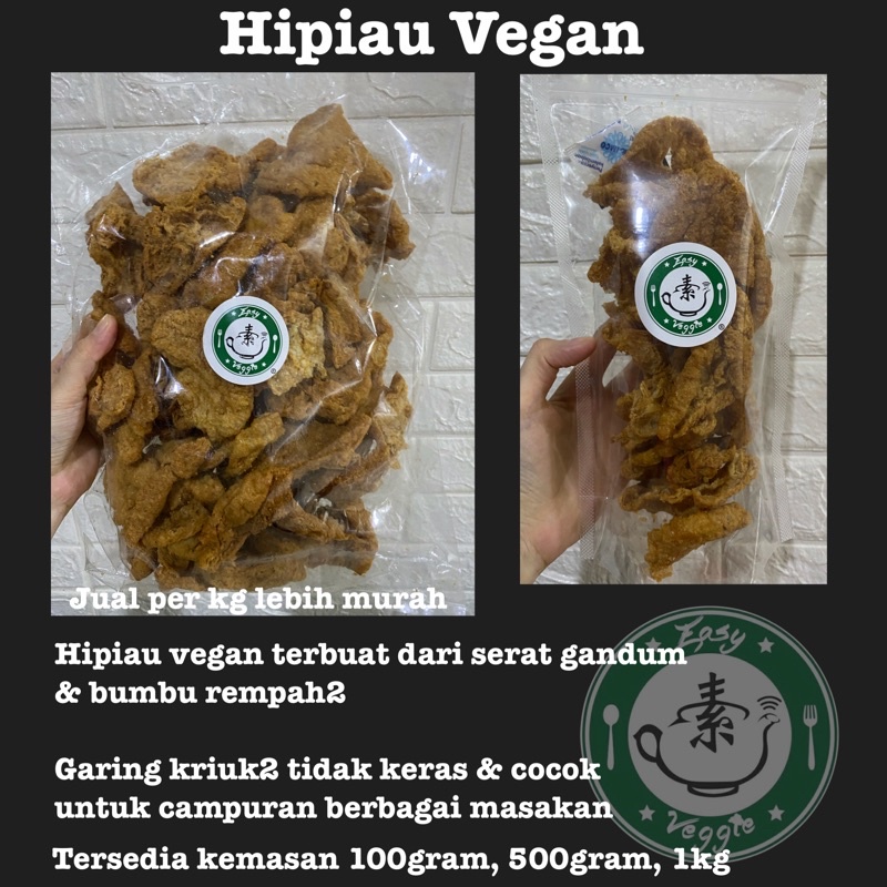 

Hipiau vegan